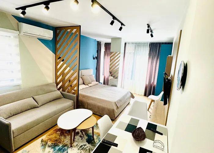 Blue Luxury Apartment